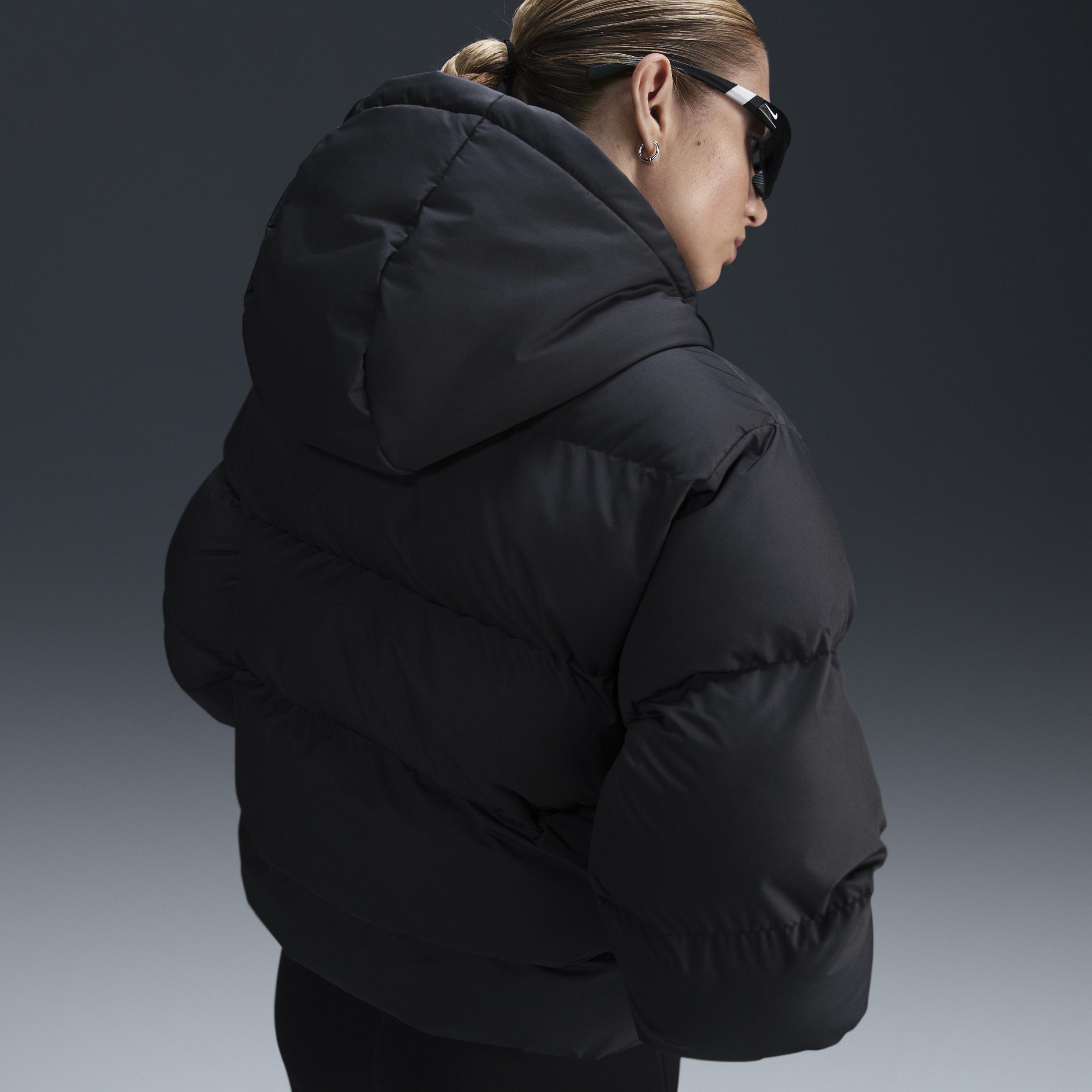 Nike Sportswear Metro Puffer Women's Therma-FIT Loose Hooded Jacket Product Image