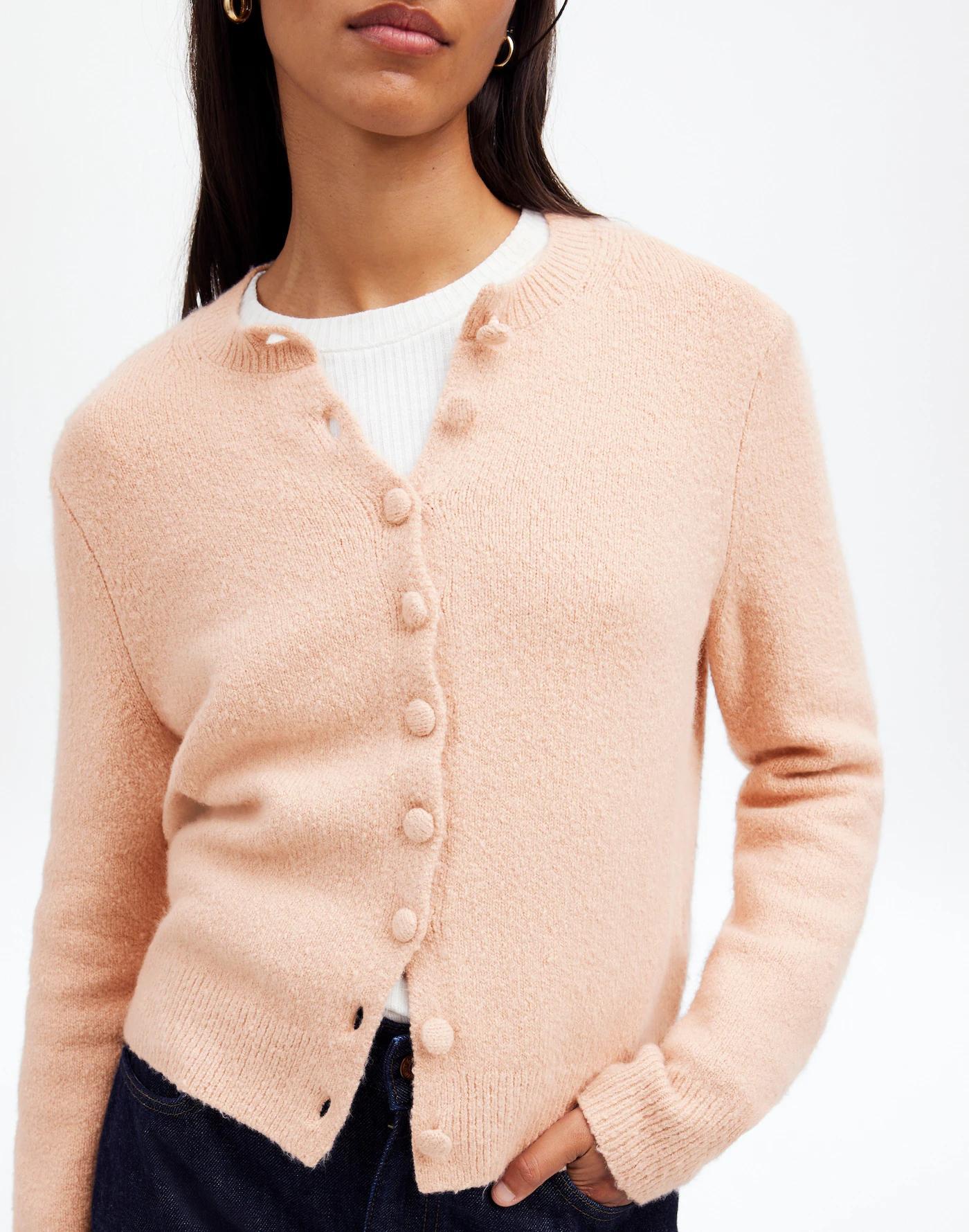 Cotton-Blend Cardigan Product Image