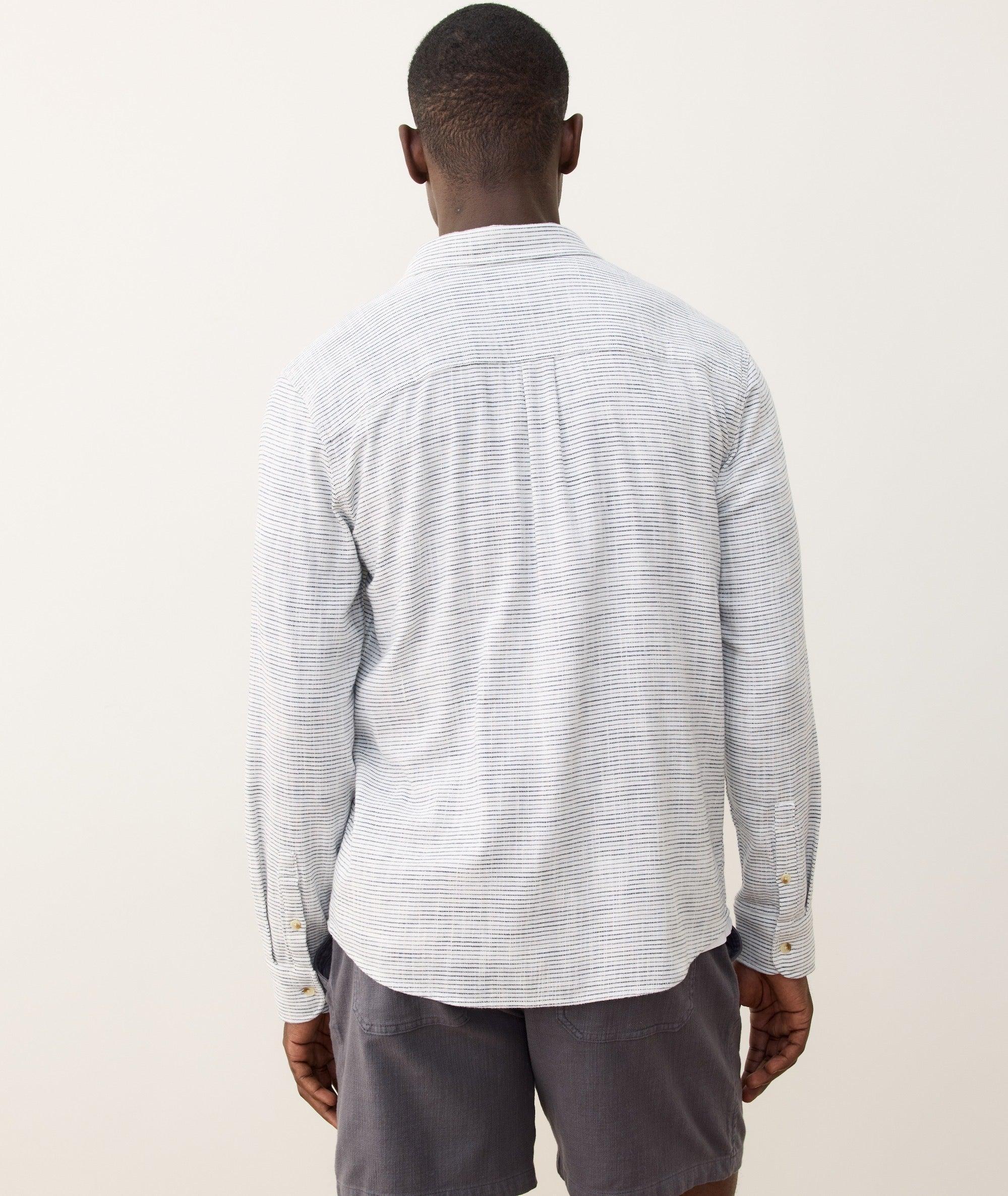 Stretch Selvage Long Sleeve Shirt Product Image