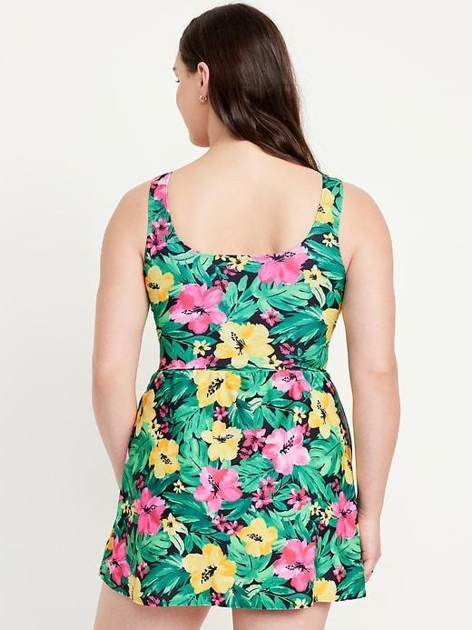 Side-Tie Swim Dress Product Image