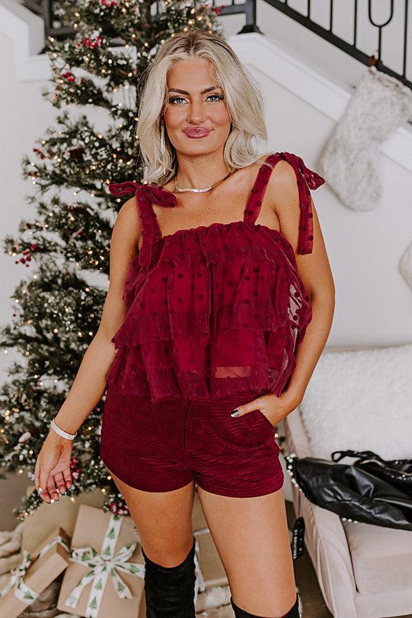 Can't Help Loving You Peplum Top Product Image