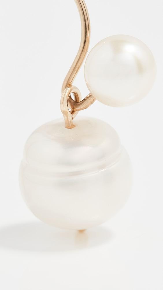 Ariel Gordon Jewelry 14k Pearl Duet Earrings | Shopbop Product Image