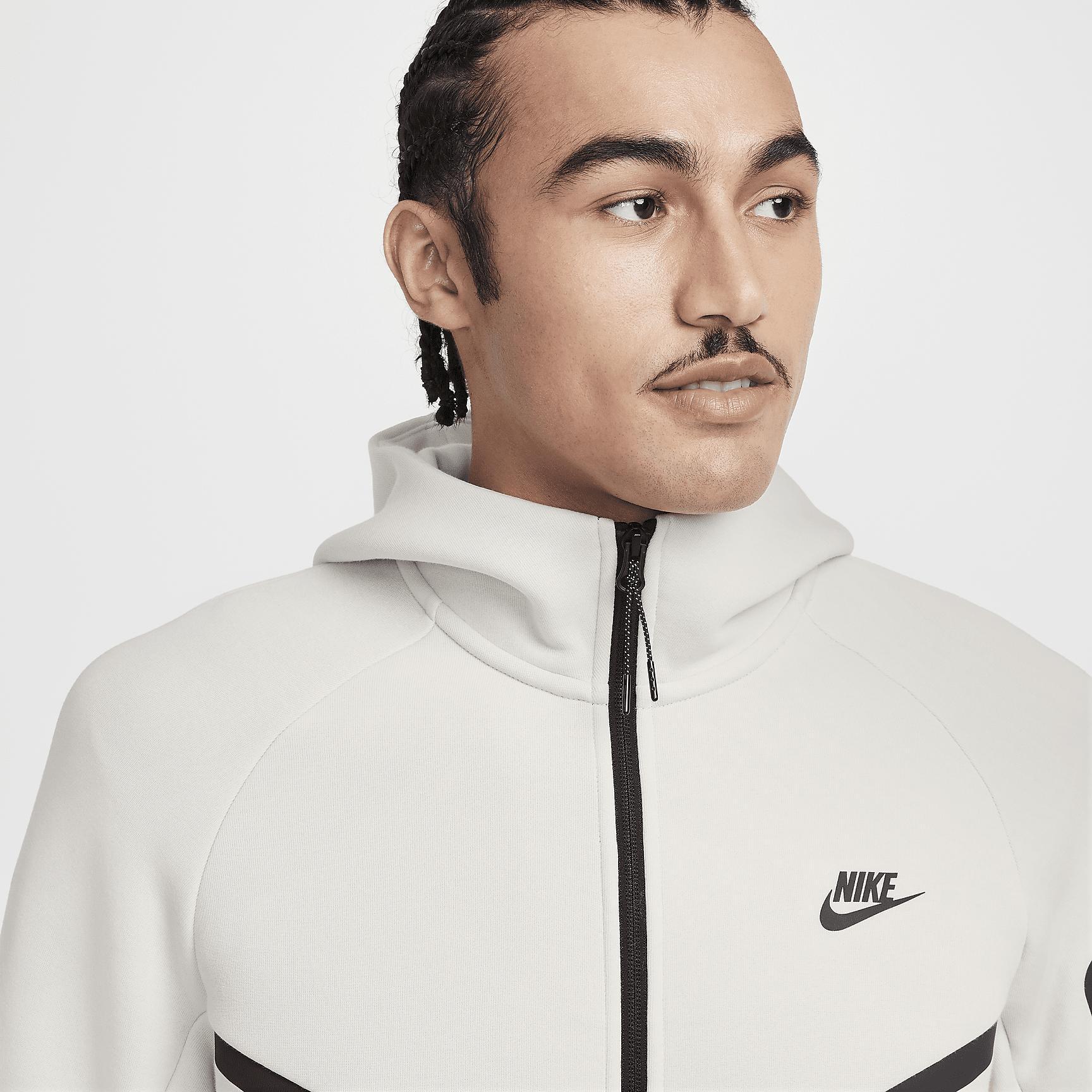 Mens Nike Tech Full-Zip Fleece Windrunner Hoodie Product Image