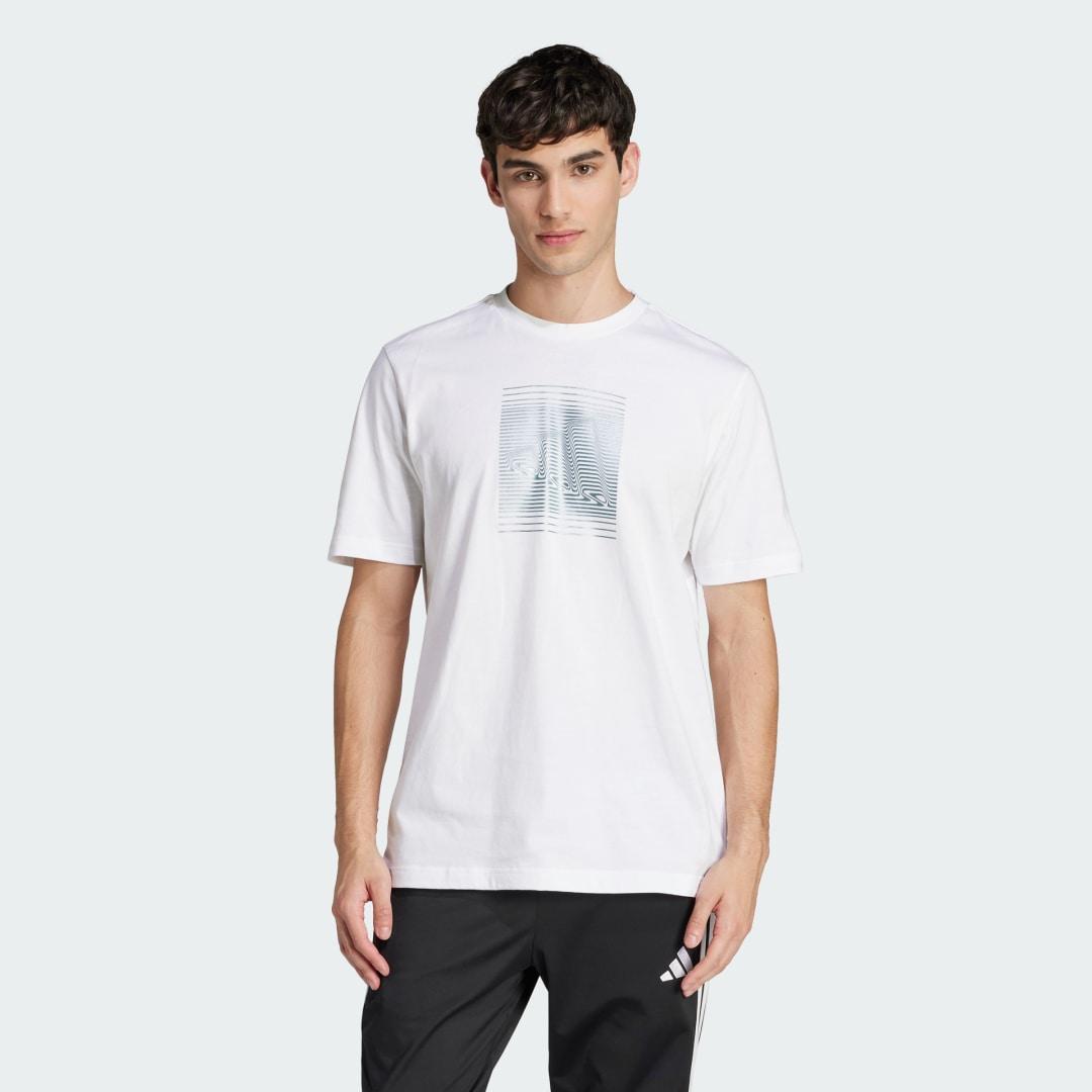 Tech Metallic Graphic Tee Product Image