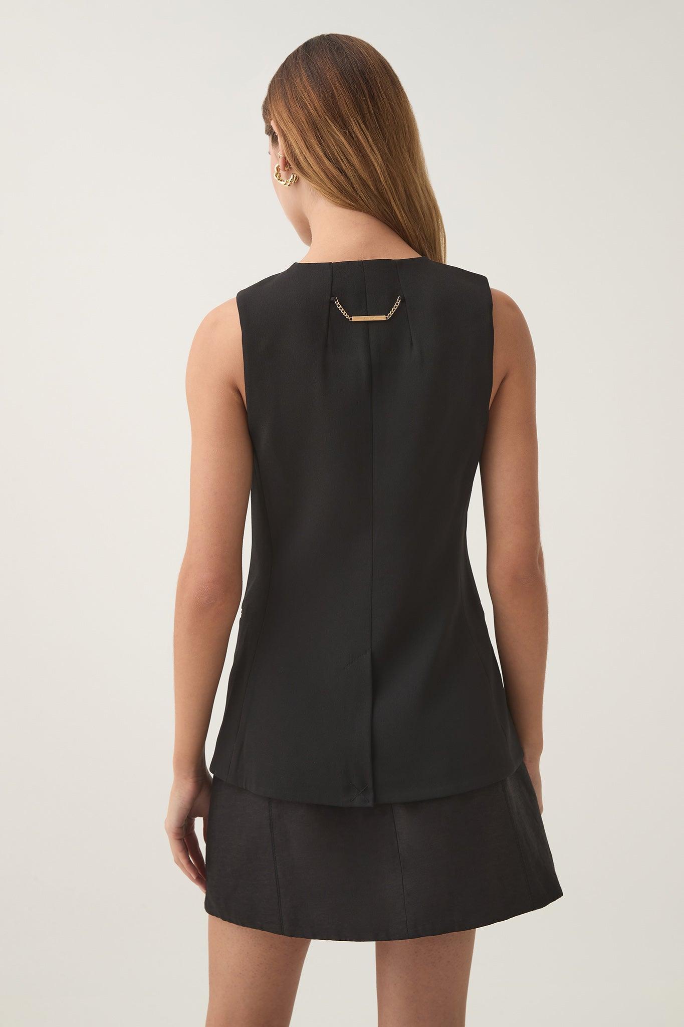 Eve Buttoned Vest Product Image