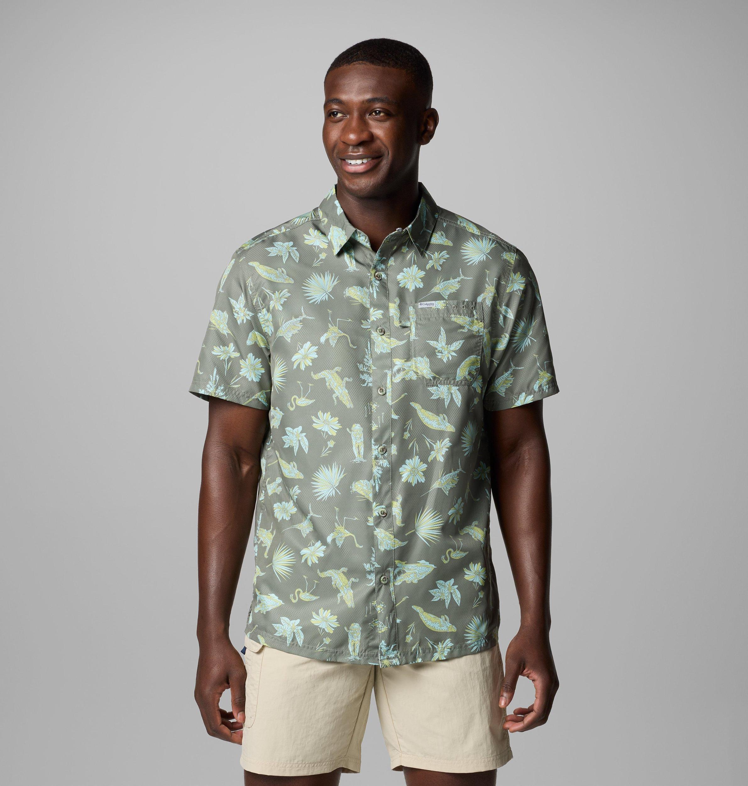Columbia Mens PFG Super Slack Tide Camp Shirt- Product Image