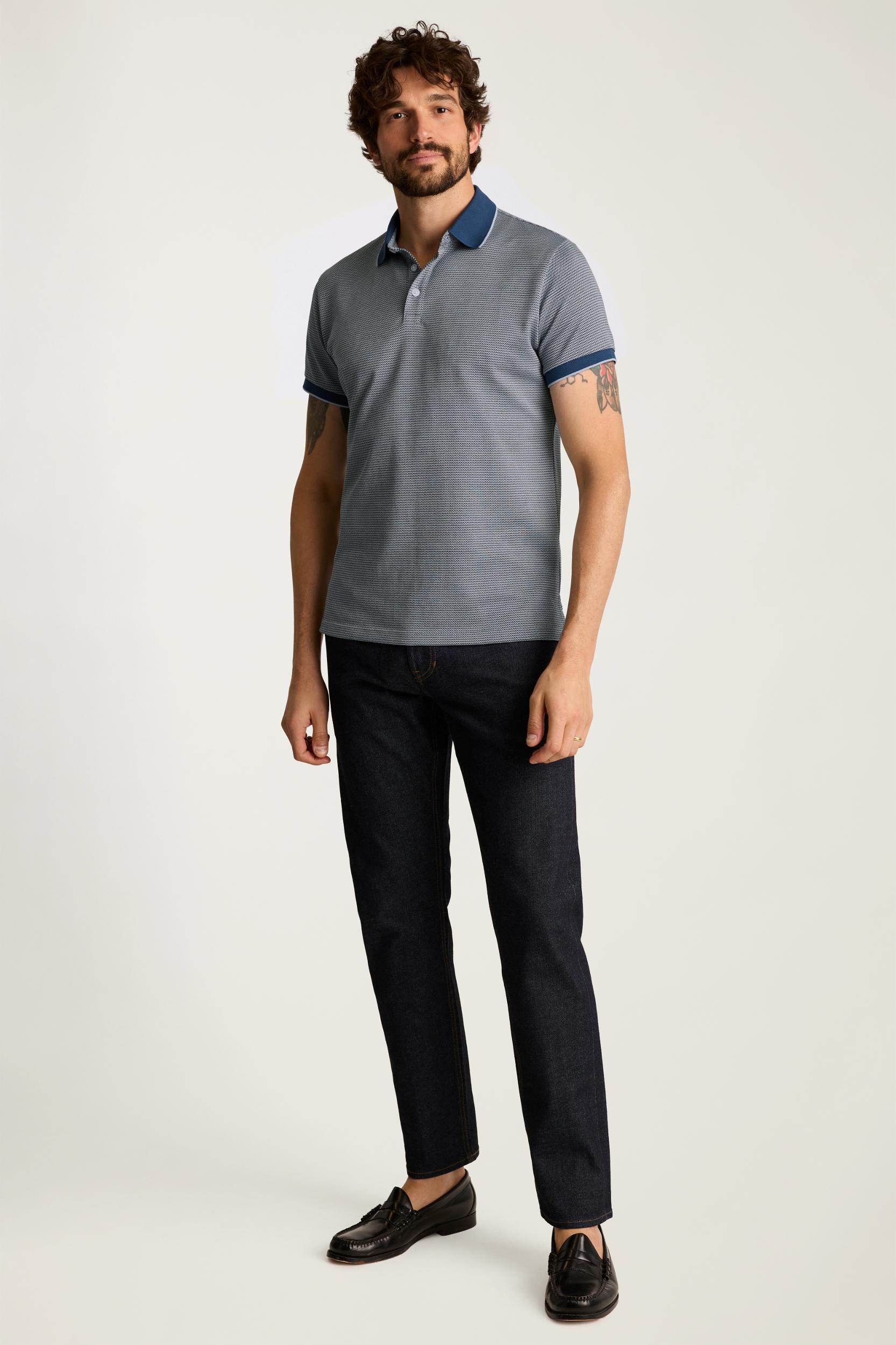 Stretch Pique Polo Product Image