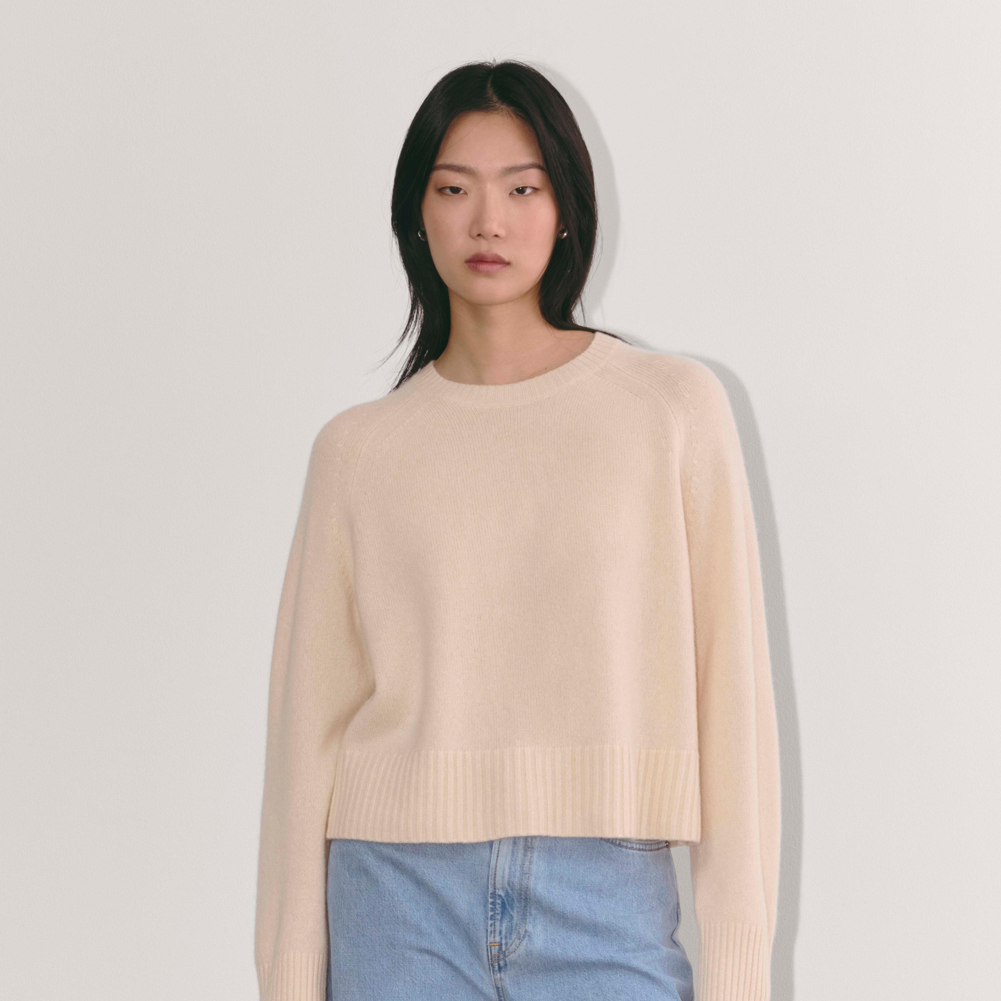 Womens Boxy Crew in Cashmere Sweater by Everlane Product Image