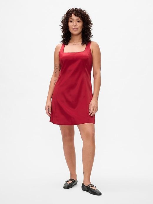 Satin Mini Dress Product Image