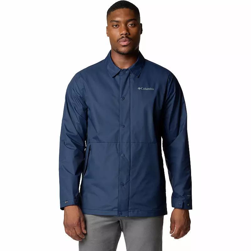 Men's Columbia Sleetwood Mac Omni-TECH™ Waterproof Jacket, Size: Small, Collegiate Blue Product Image