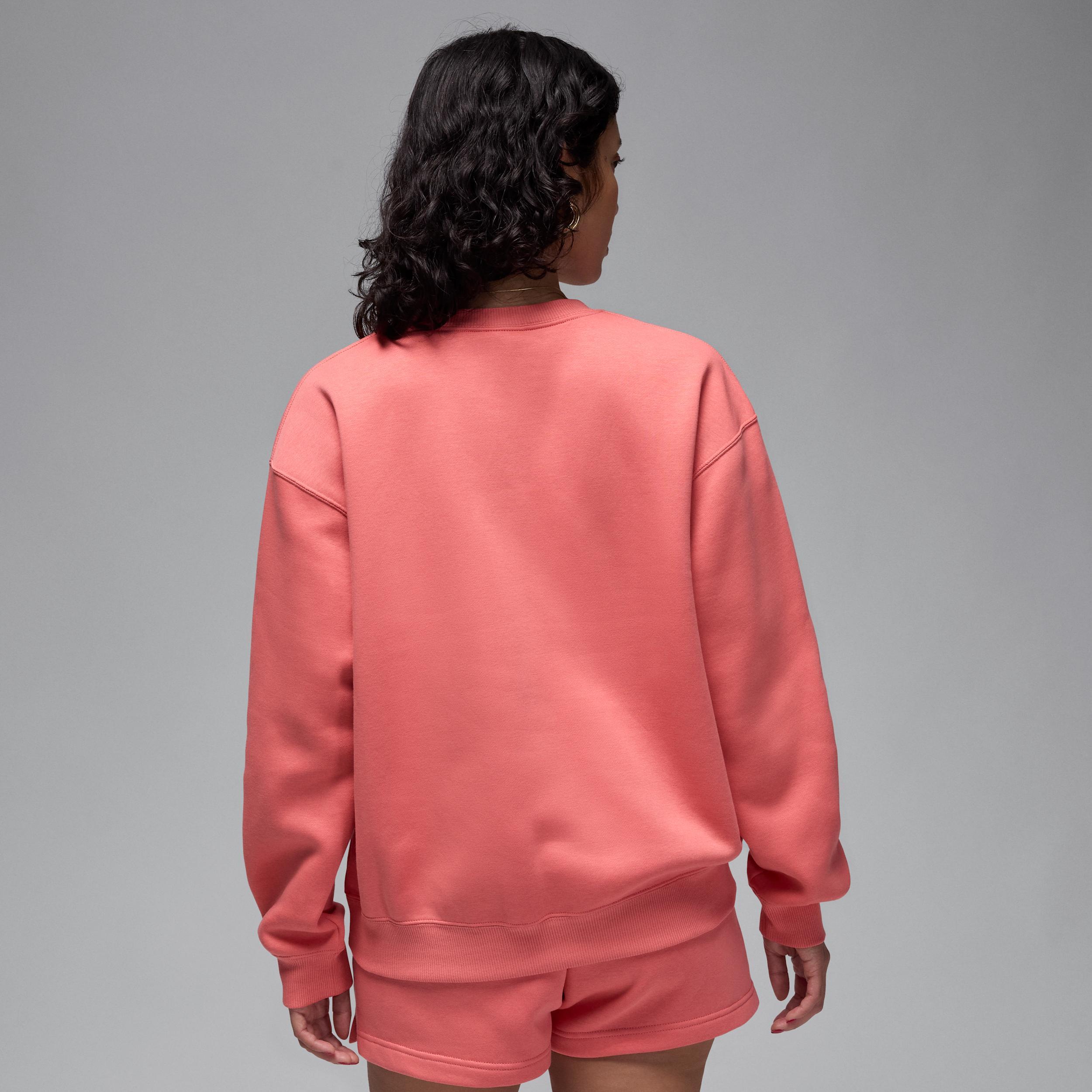 Womens Jordan Brooklyn Fleece Crew-Neck Sweatshirt | FV7074-063 Product Image