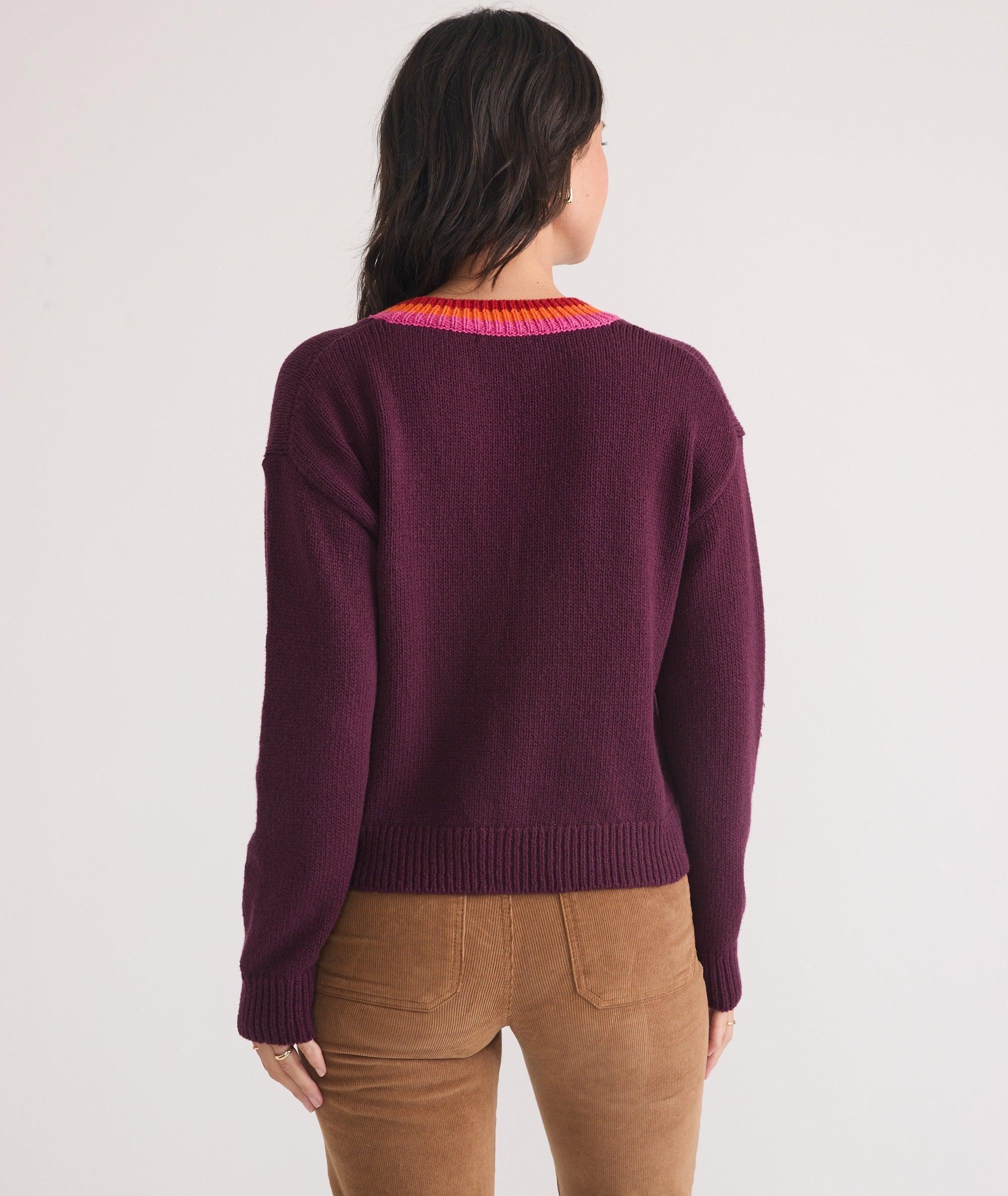 Bella Cropped Sweater Product Image