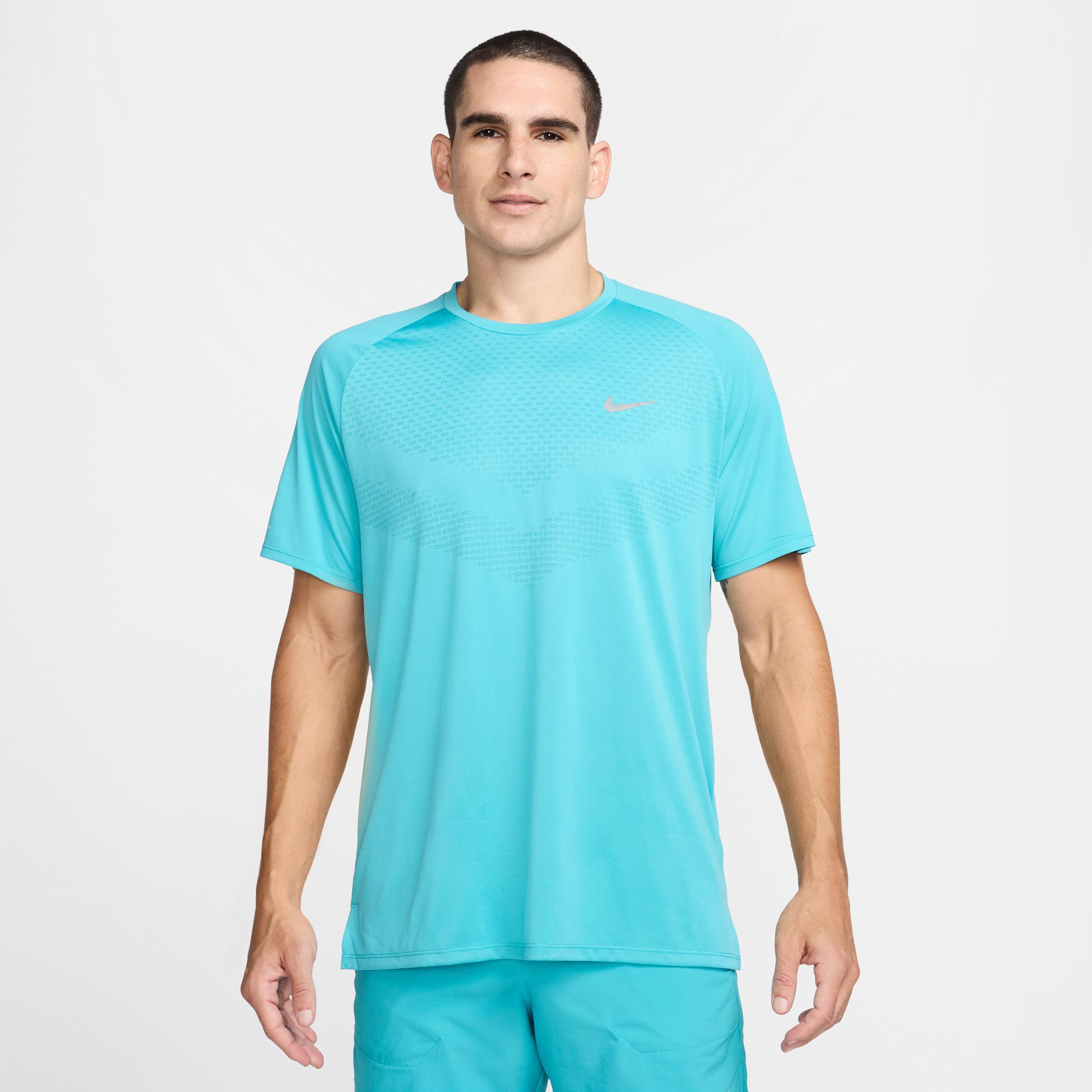 Nike Mens Stride Dri-FIT ADV Short-Sleeve Running Top | HV5203-345 Product Image
