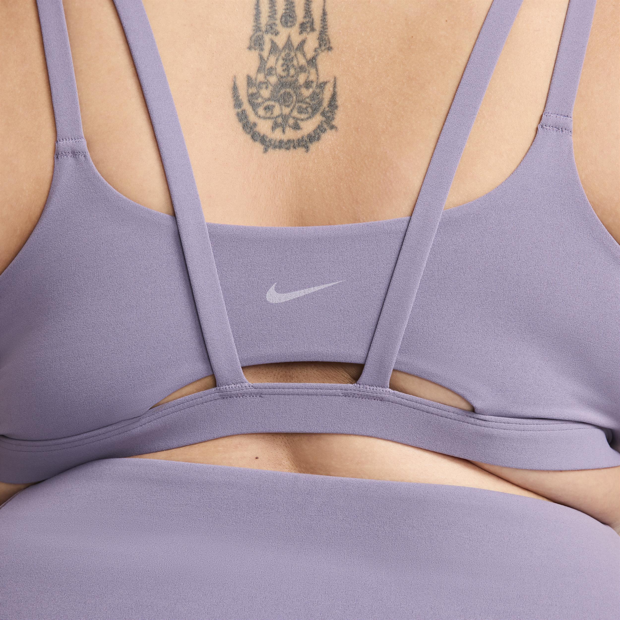 Nike Womens Zenvy Strappy Light-Support Padded Sports Bra (Plus Size) Product Image