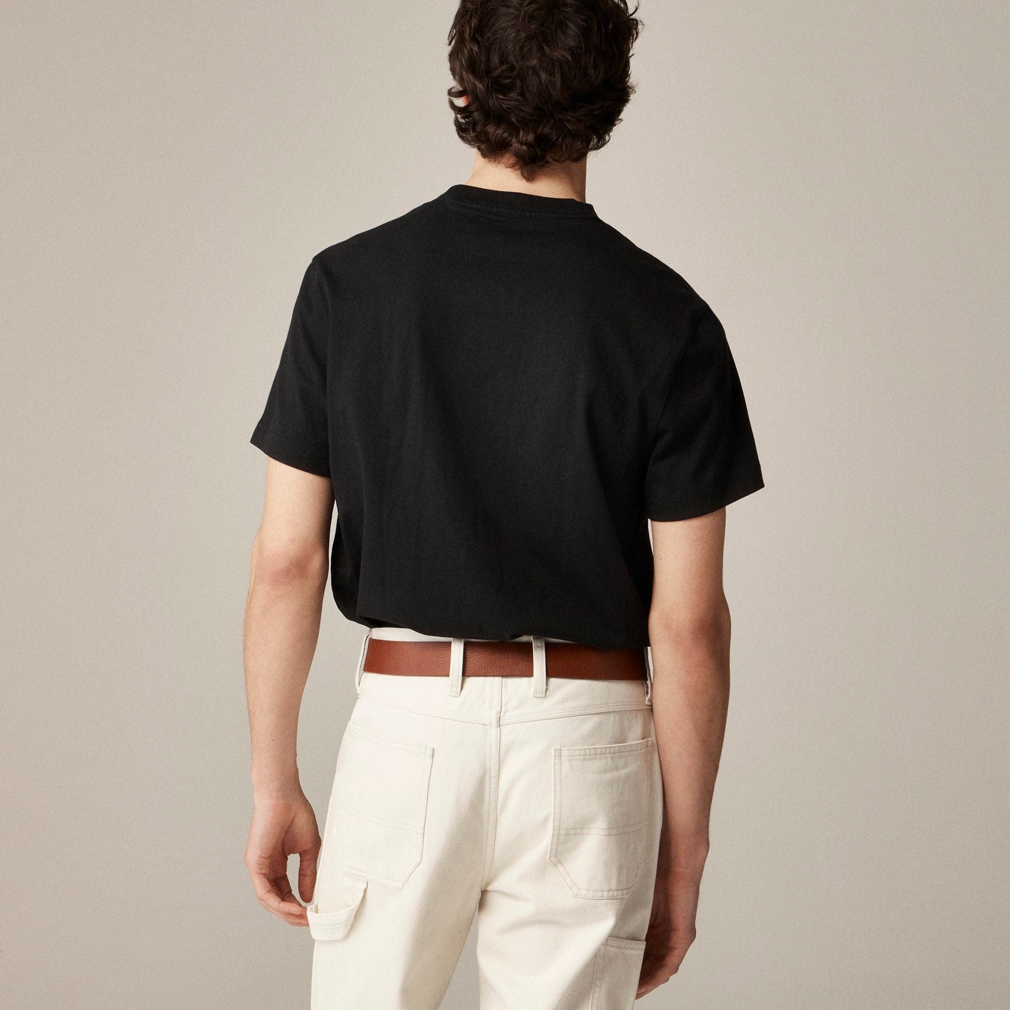 Relaxed premium-weight cotton T-shirt Product Image