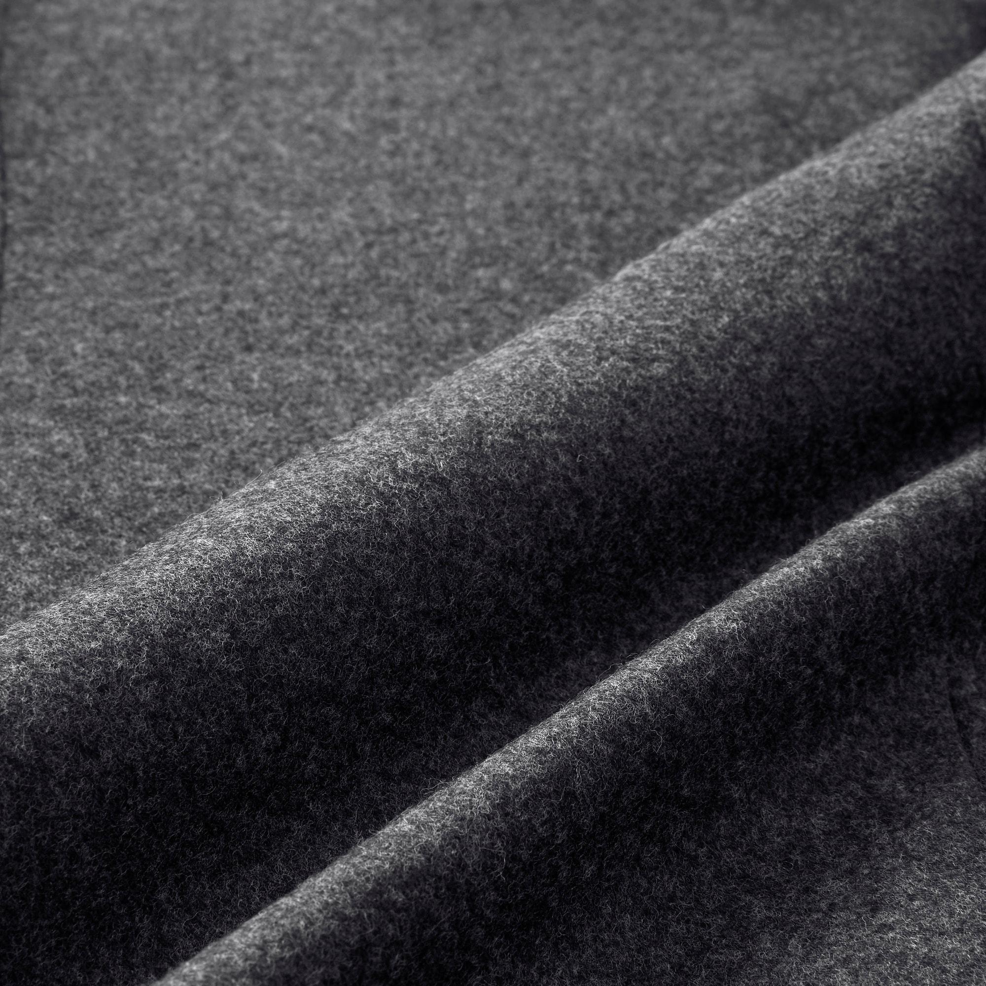 Limited-edition Relaxed-fit shawl-collar tuxedo jacket in English wool flannel Product Image