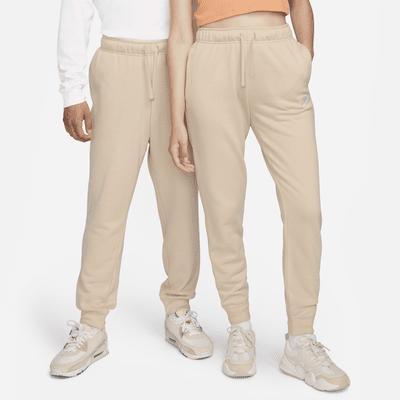 Women's Nike Sportswear Club Fleece Midrise Joggers, Size: Medium, Sandrift Product Image