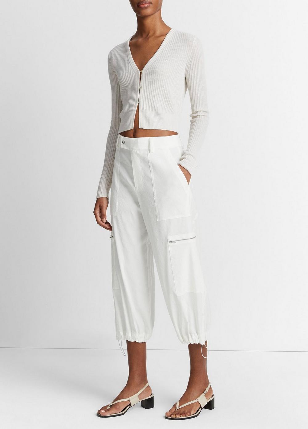 Low-Rise Cropped Parachute Pant Product Image