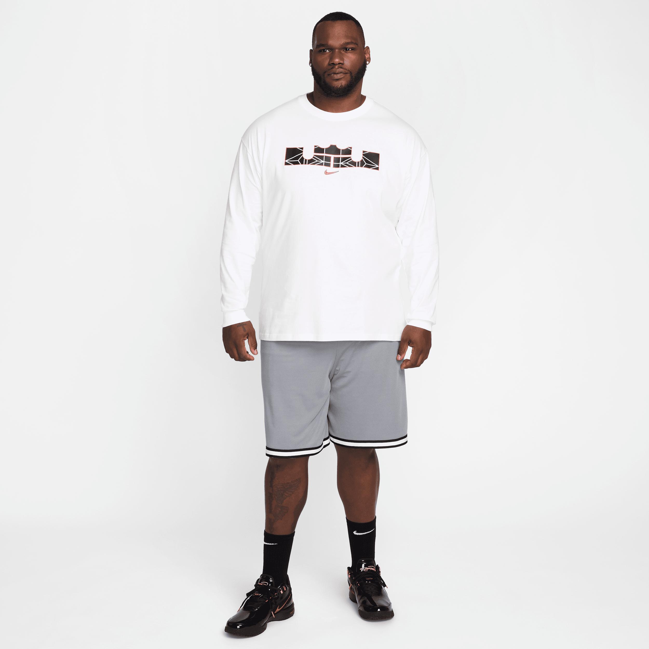 LeBron Men's Max90 Long-Sleeve Basketball T-Shirt Product Image