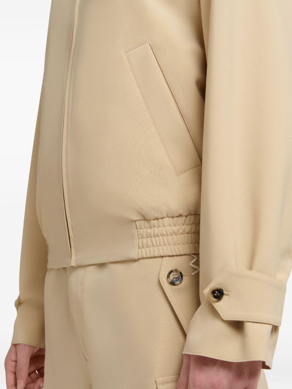 logo-embroidered jacket Product Image