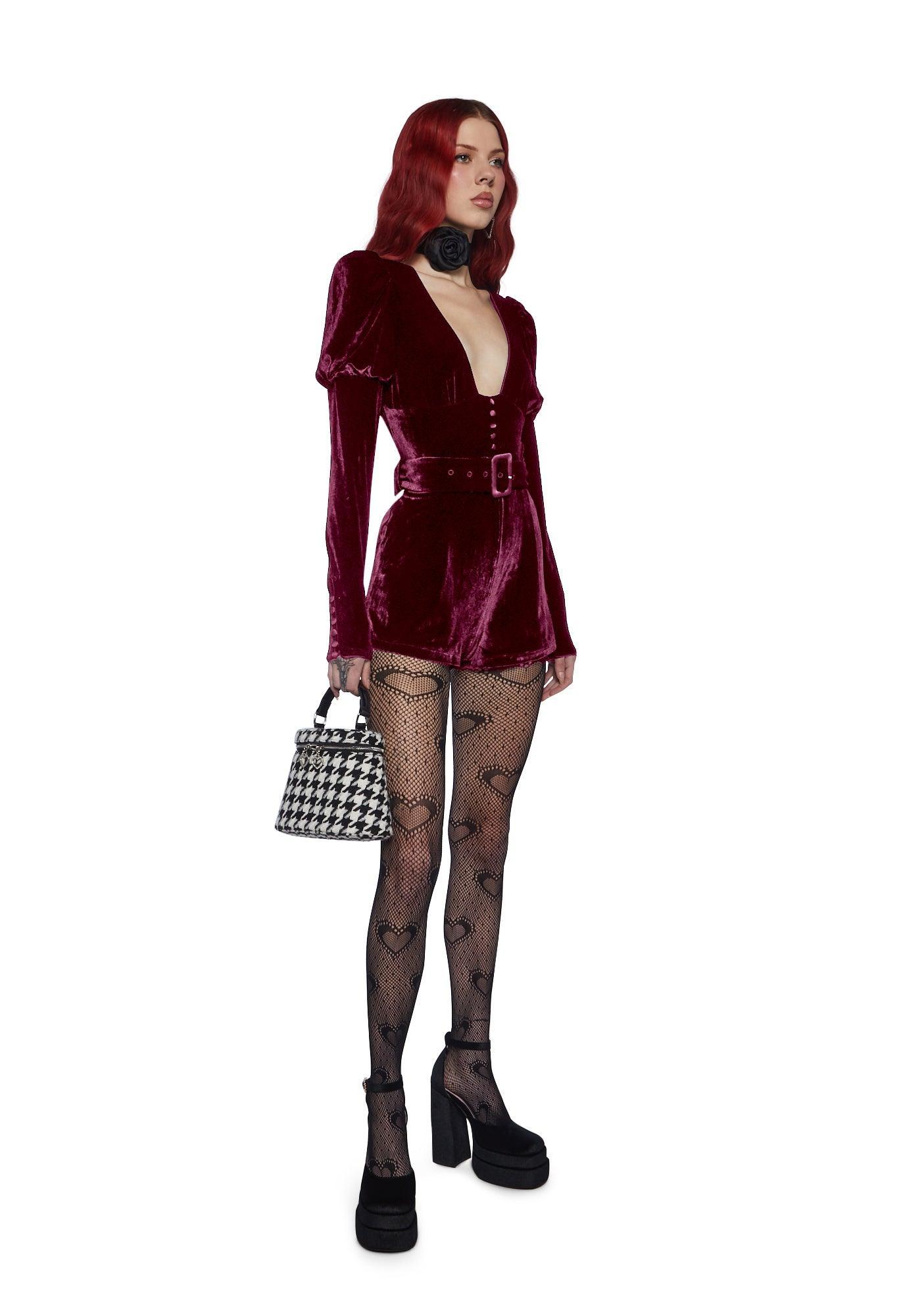 Chic Manners Velvet Romper - Pink Baby Product Image