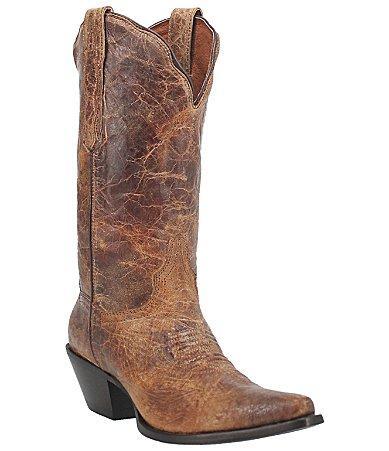 Dan Post Colleen Distressed Leather Western Boots Product Image