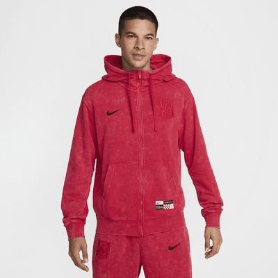 Liverpool FC Club Third Nike Men's Soccer Full-Zip French Terry Hoodie Product Image