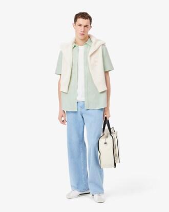 Regular Fit Short Sleeved Oxford Shirt Product Image