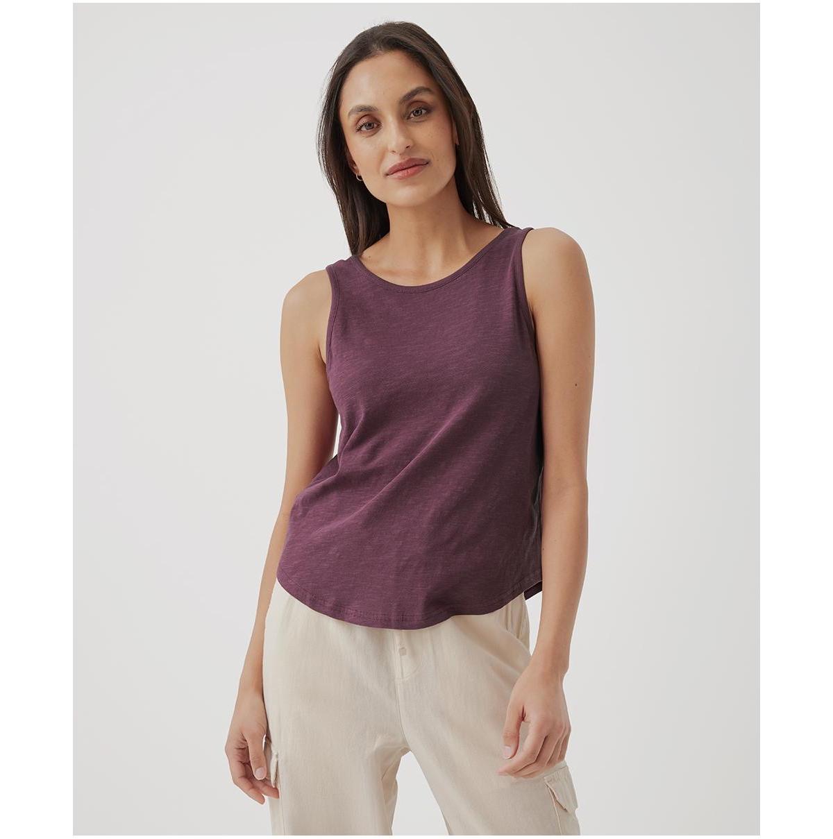 Pact Womens Featherweight Slub Reversible Tank Product Image