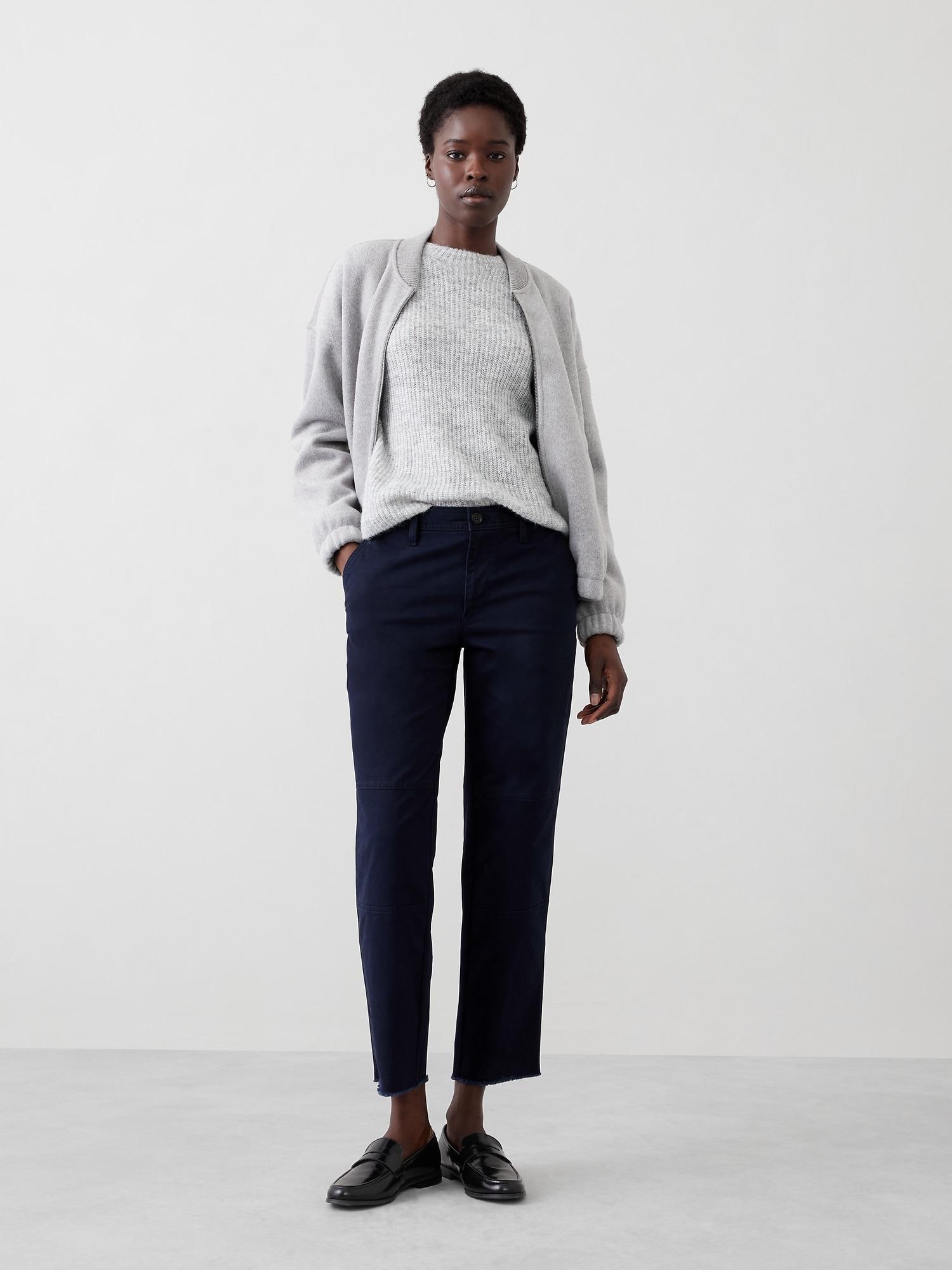 Slim Mid-Rise Pull-On Chino Product Image