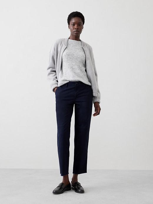 Slim Mid-Rise Pull-On Chino Product Image