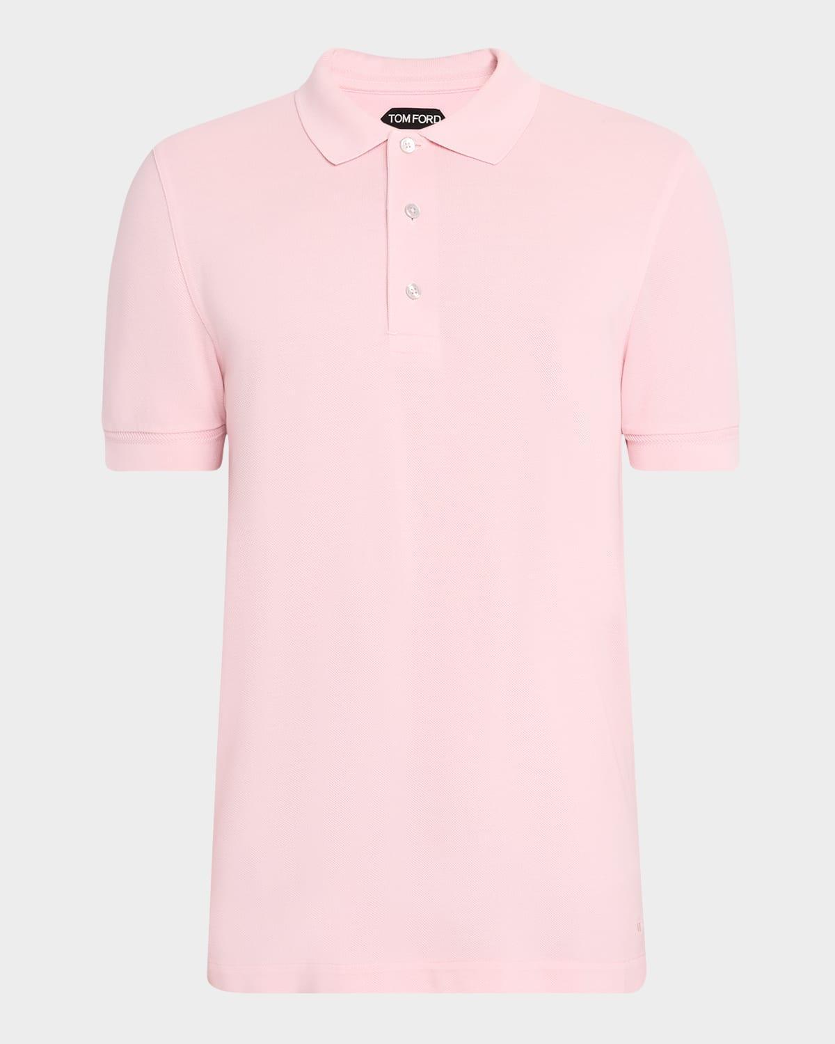 Mens Lyocell Pique Polo Shirt Product Image
