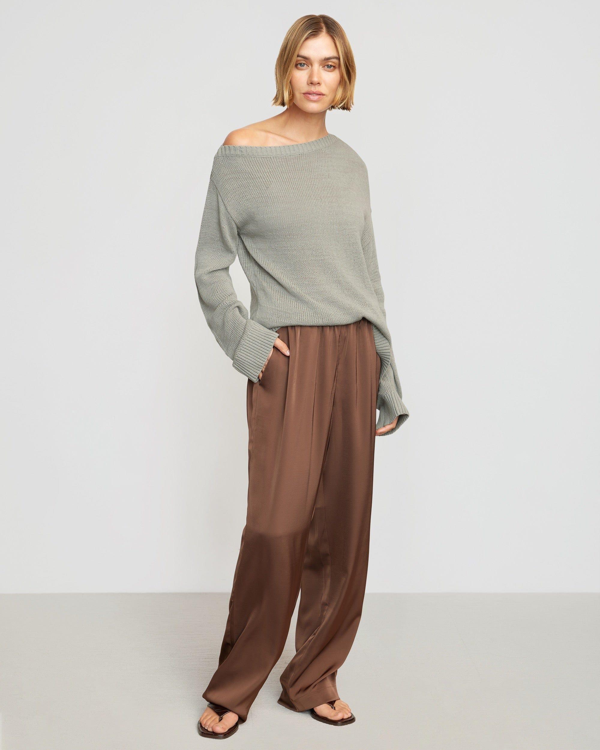 Issa Lightweight Off-Shoulder Sweater Product Image