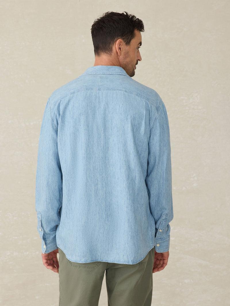 Tried & True Chambray Workshirt - Vintage Indigo Product Image