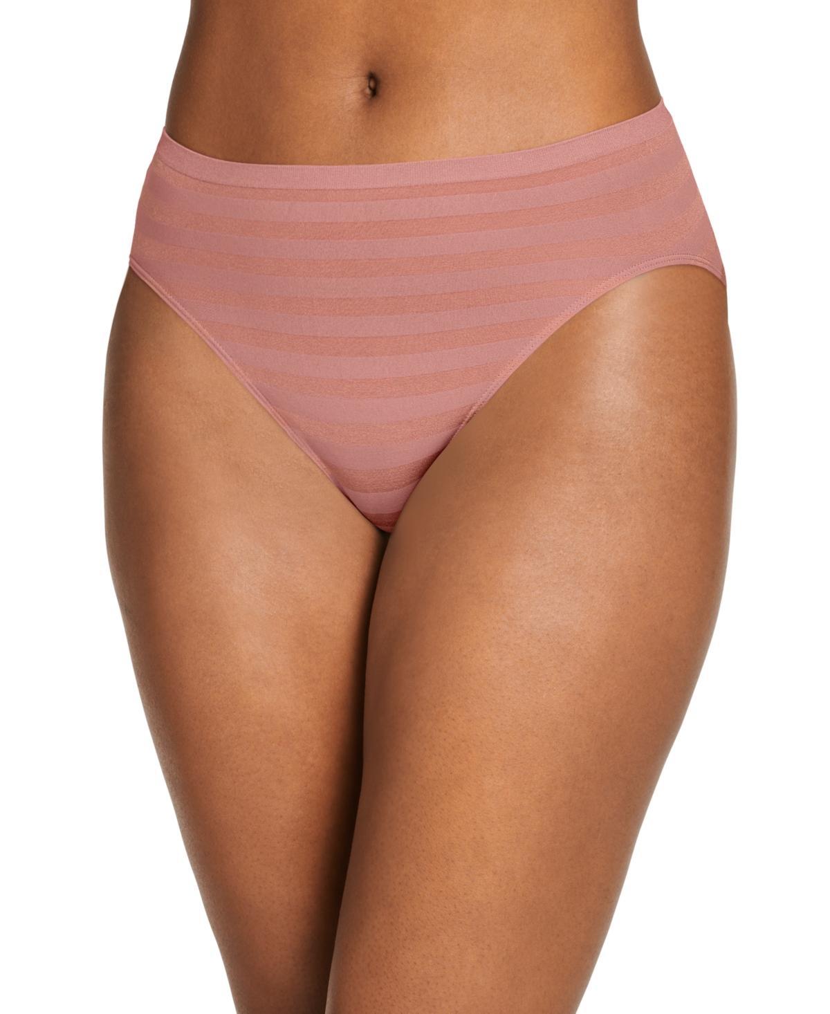 Jockey® Matte & Shine Seamfree® Hi Cut Panty - 1306 Product Image