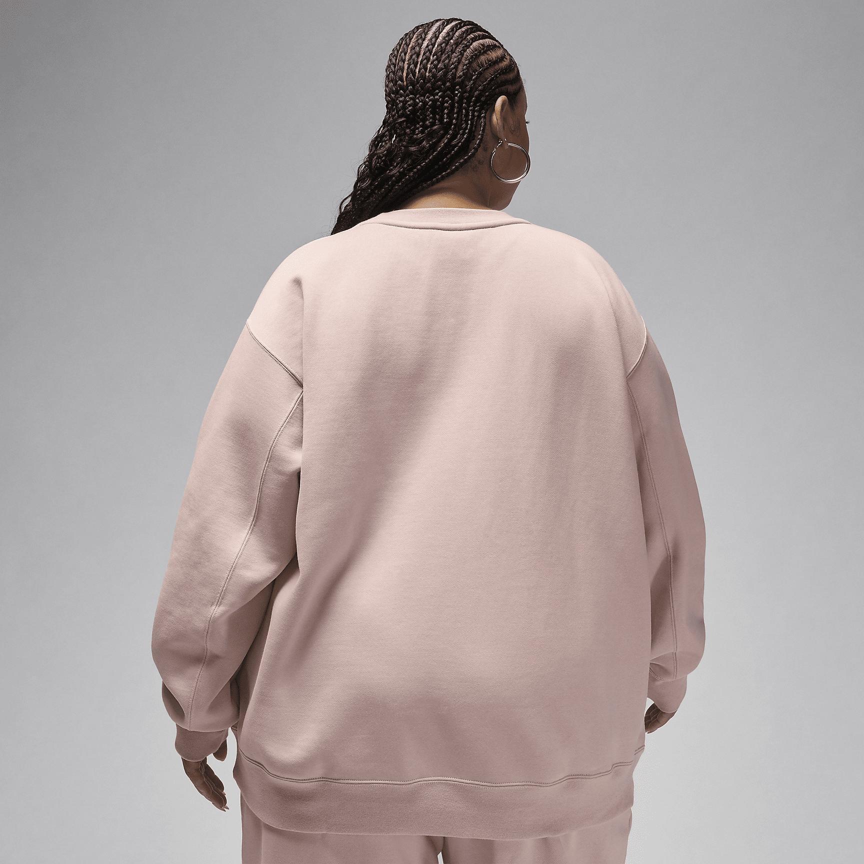 Jordan Flight Fleece Women's Crew-Neck Sweatshirt (Plus Size) Product Image