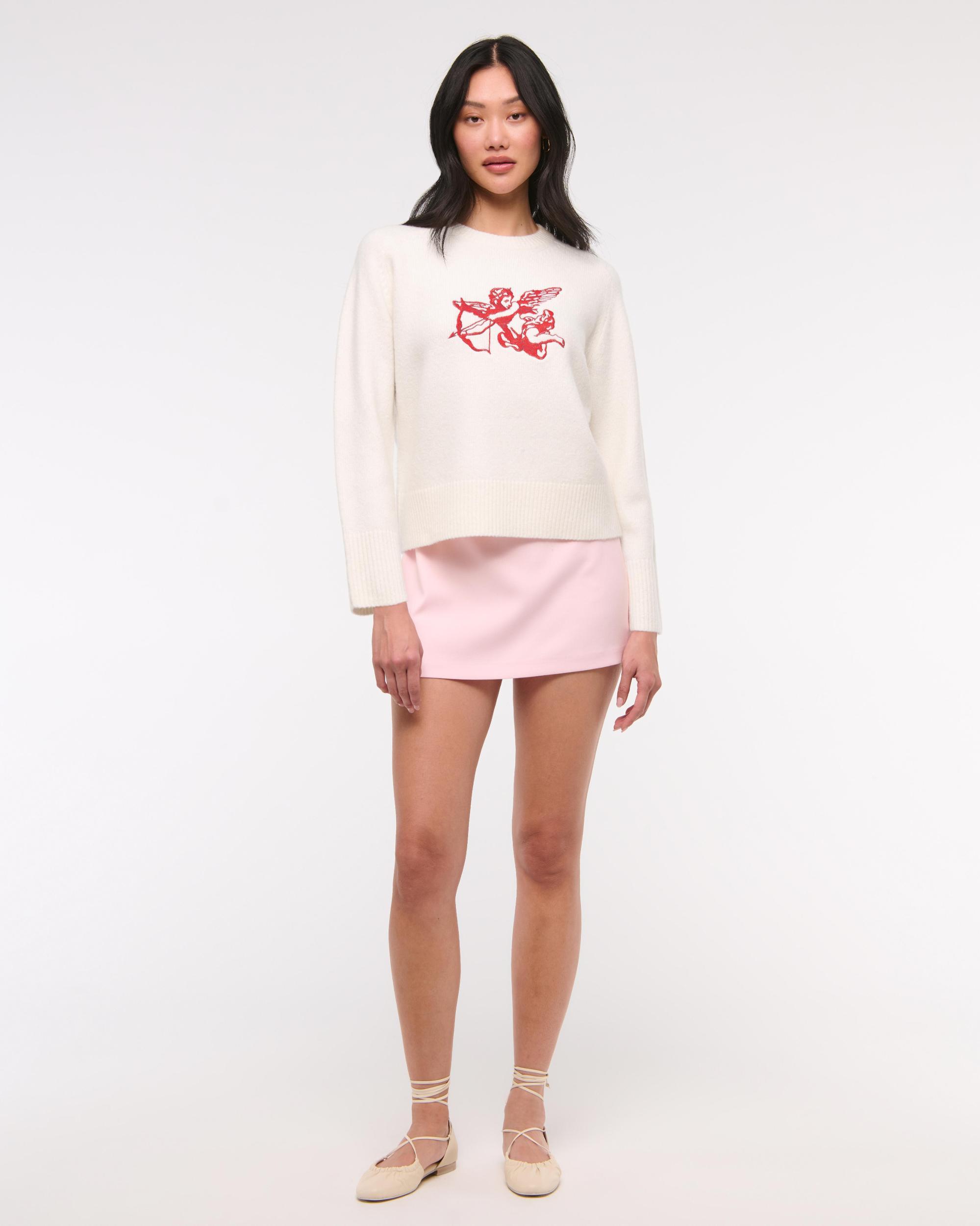 The A&F Madeline Crew Sweater Product Image