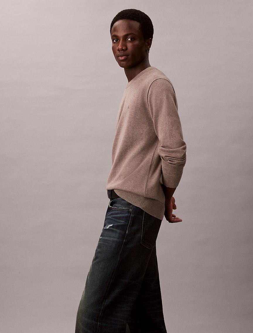 Smooth Cotton Sweater Product Image