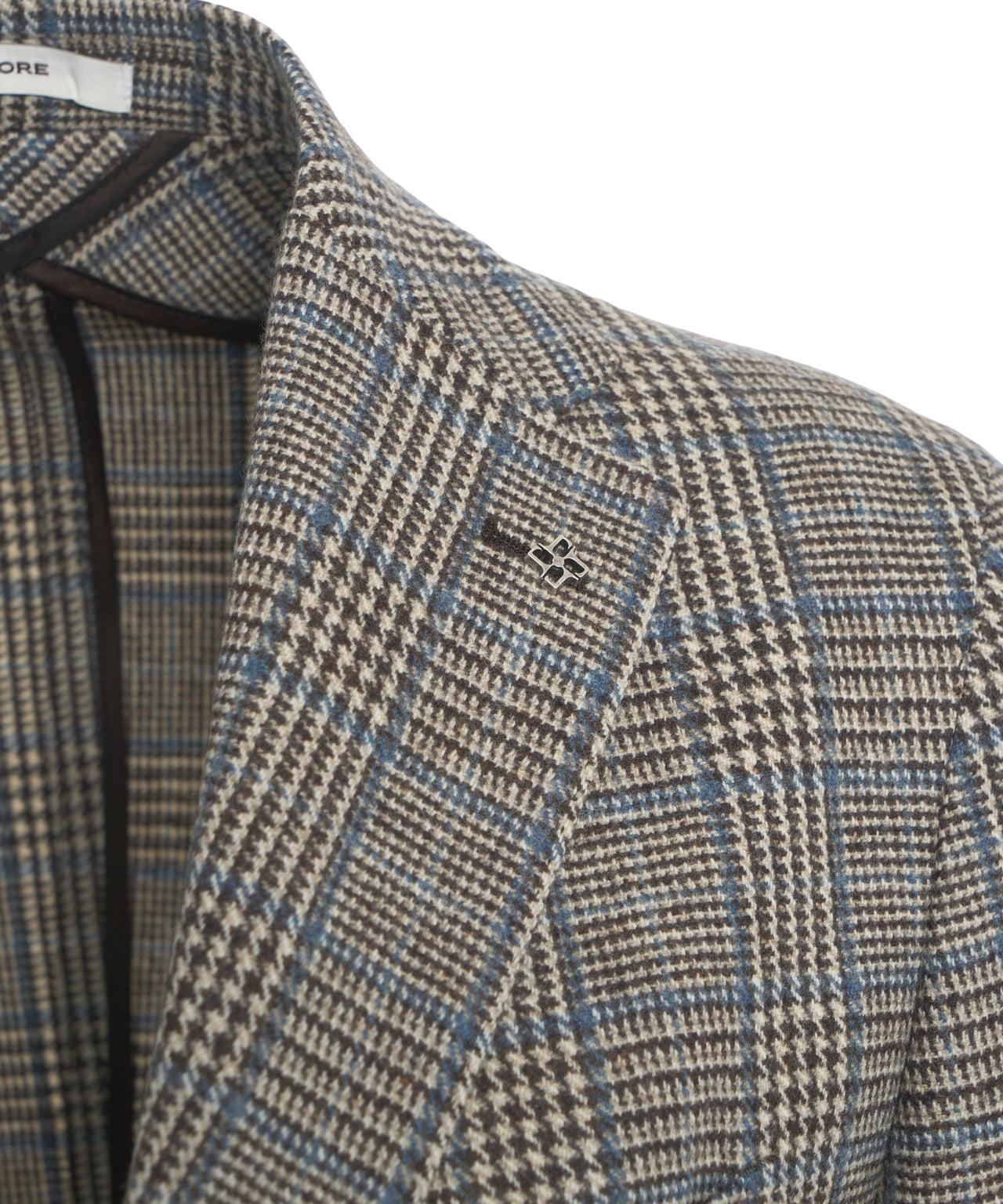 Virgin wool houndstooth blazer Product Image