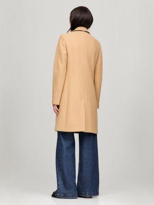 Classic Wool-Blend Coat Product Image