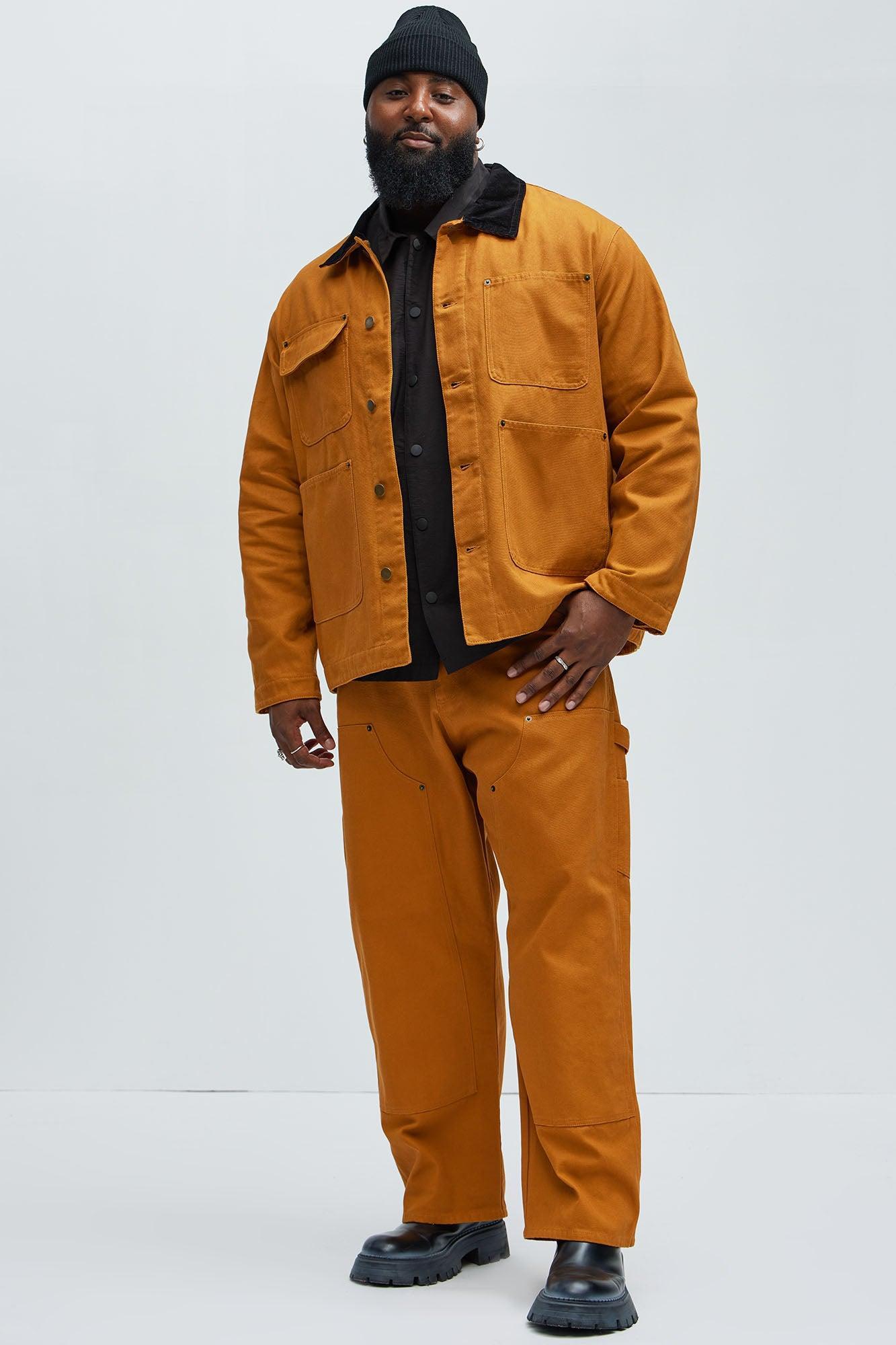 Alexander Utility Canvas Chore Jacket - Tan Product Image