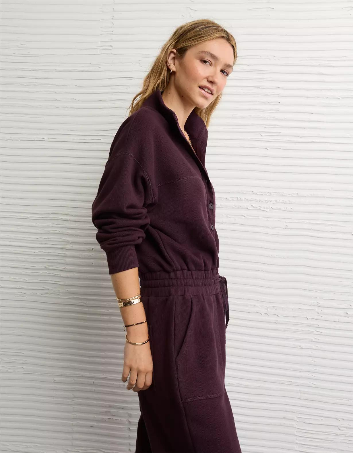 AE Fleece Jumpsuit Product Image
