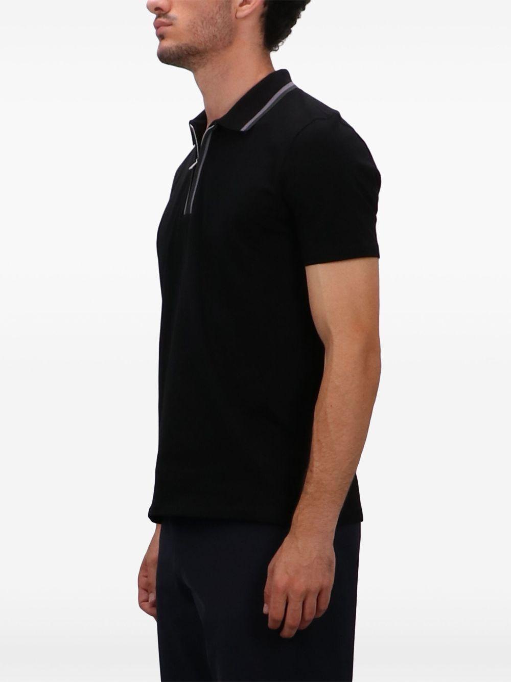 half-zip polo shirt Product Image