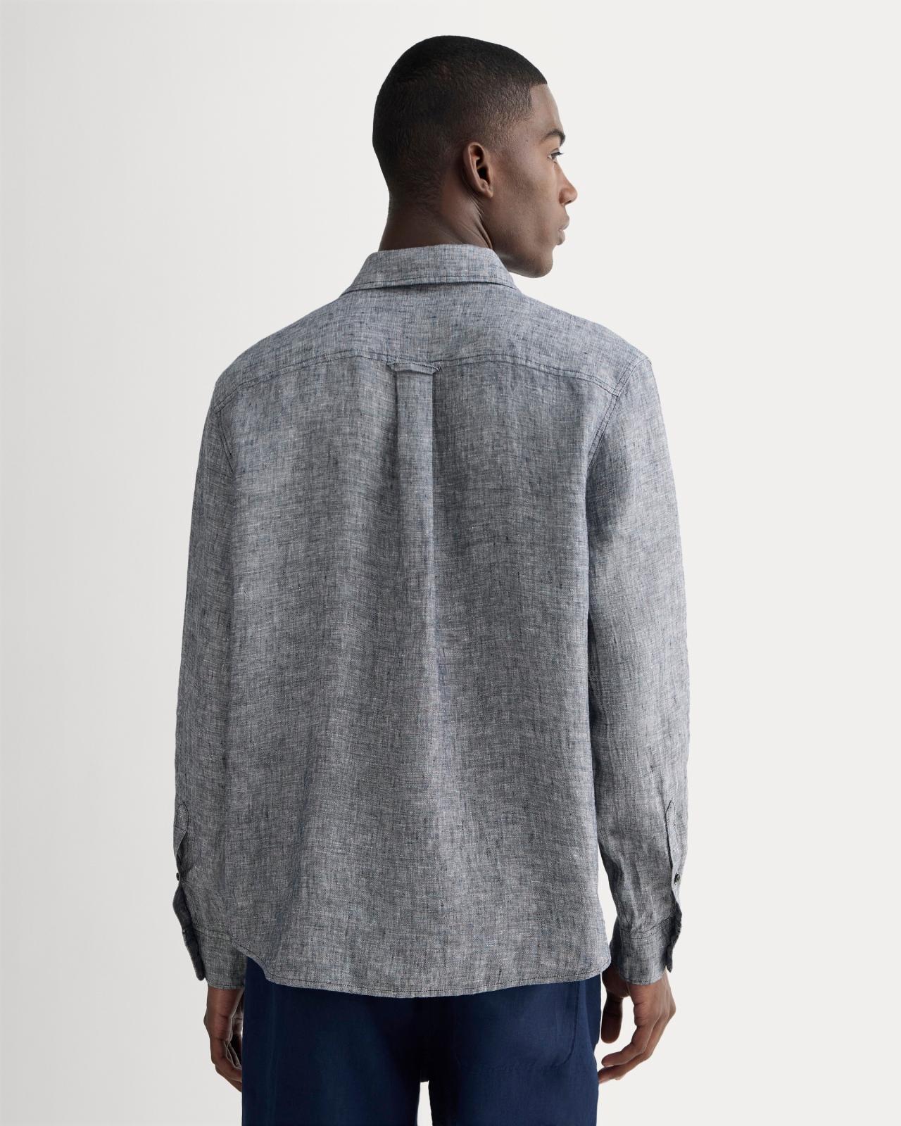 Mens Linen Utility Shirt by Everlane Product Image