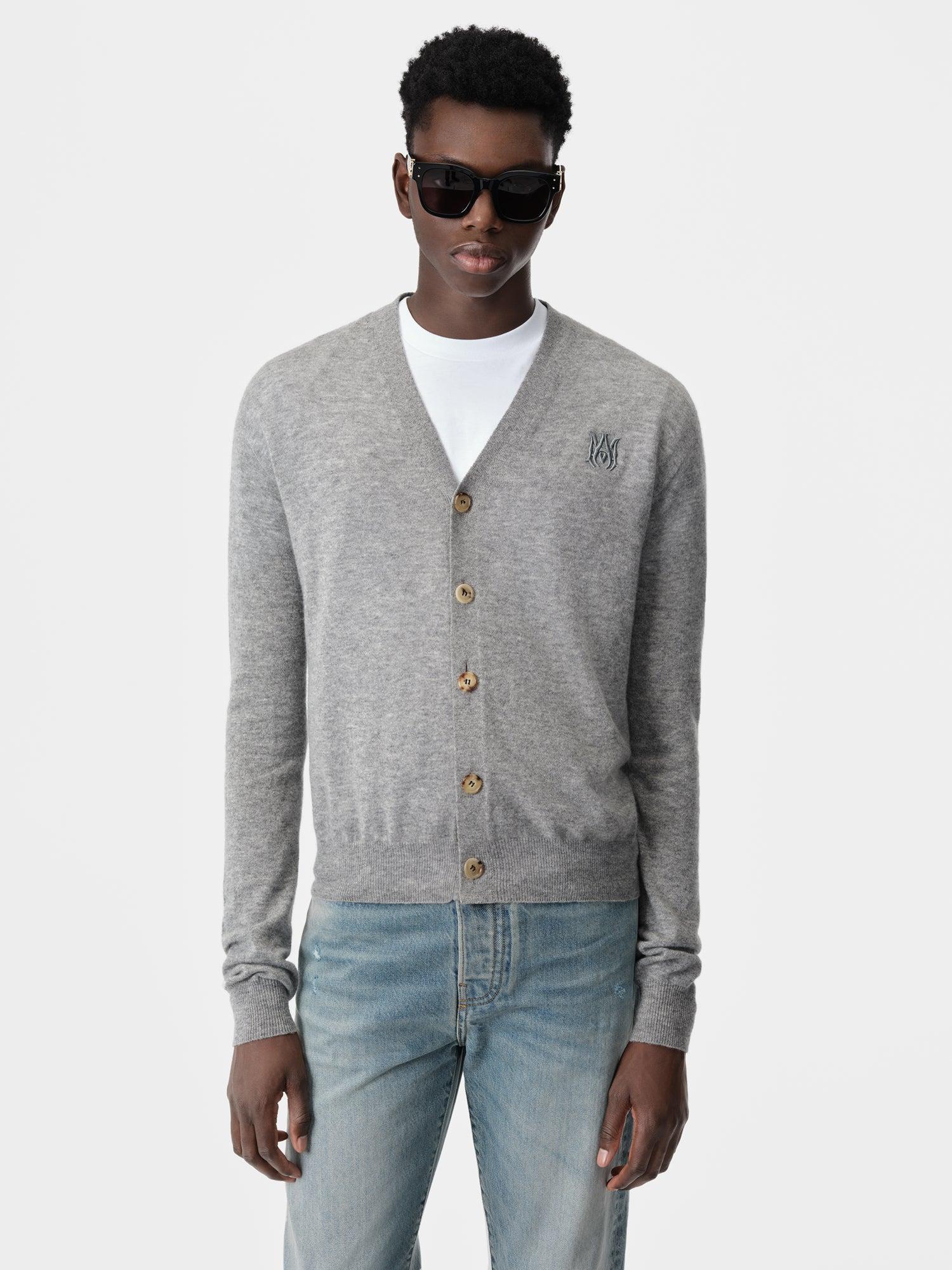 MA CARDIGAN - Grey Male Product Image