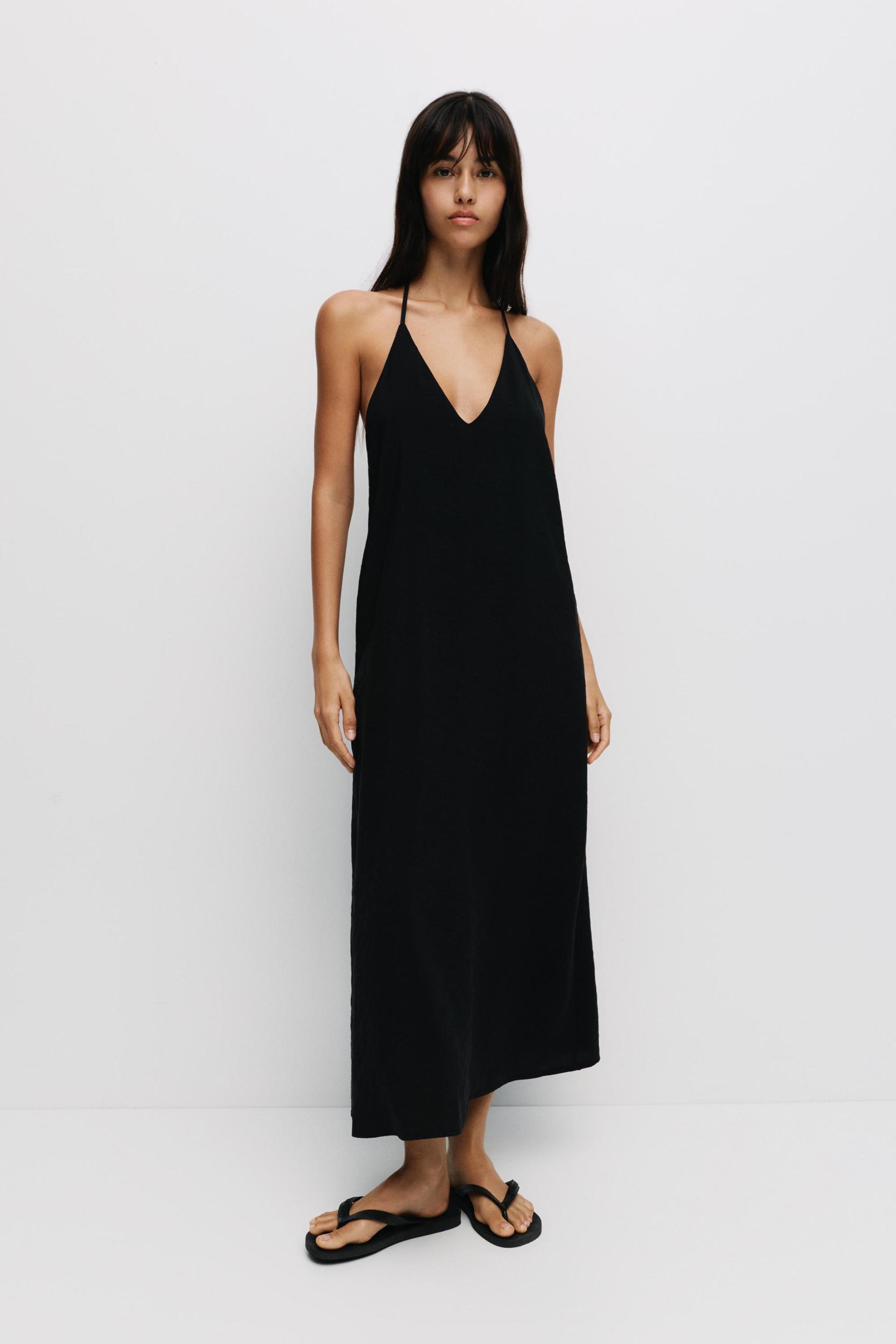 Halter midi dress Product Image