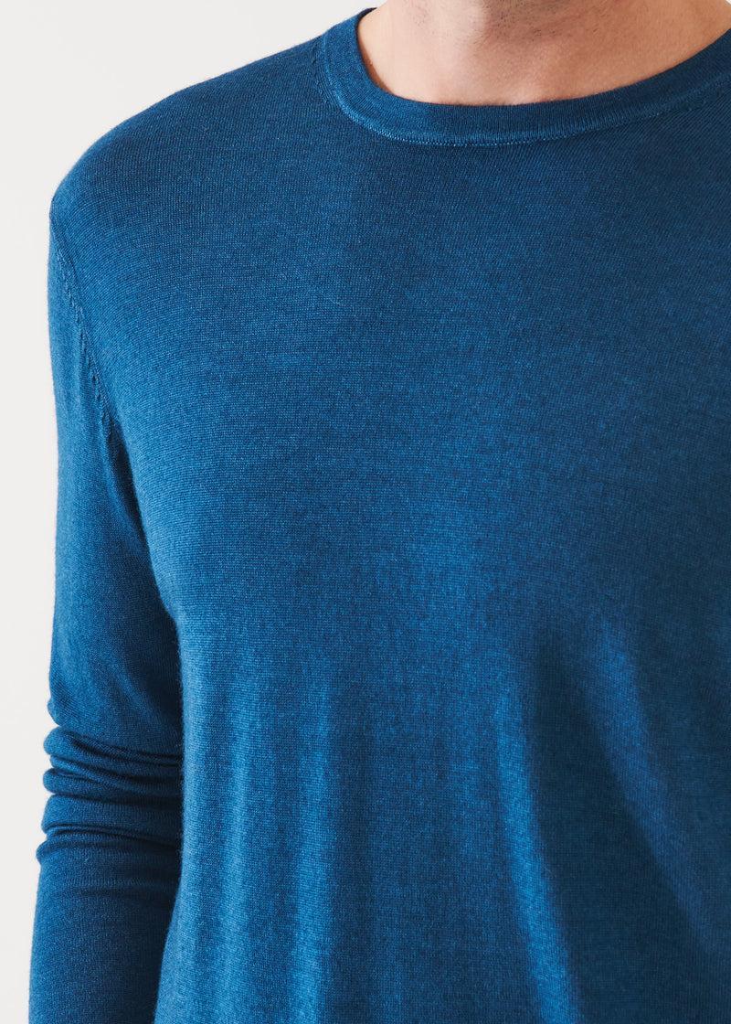 Patrick Assaraf Merino Krypton Crewneck Sweater Product Image