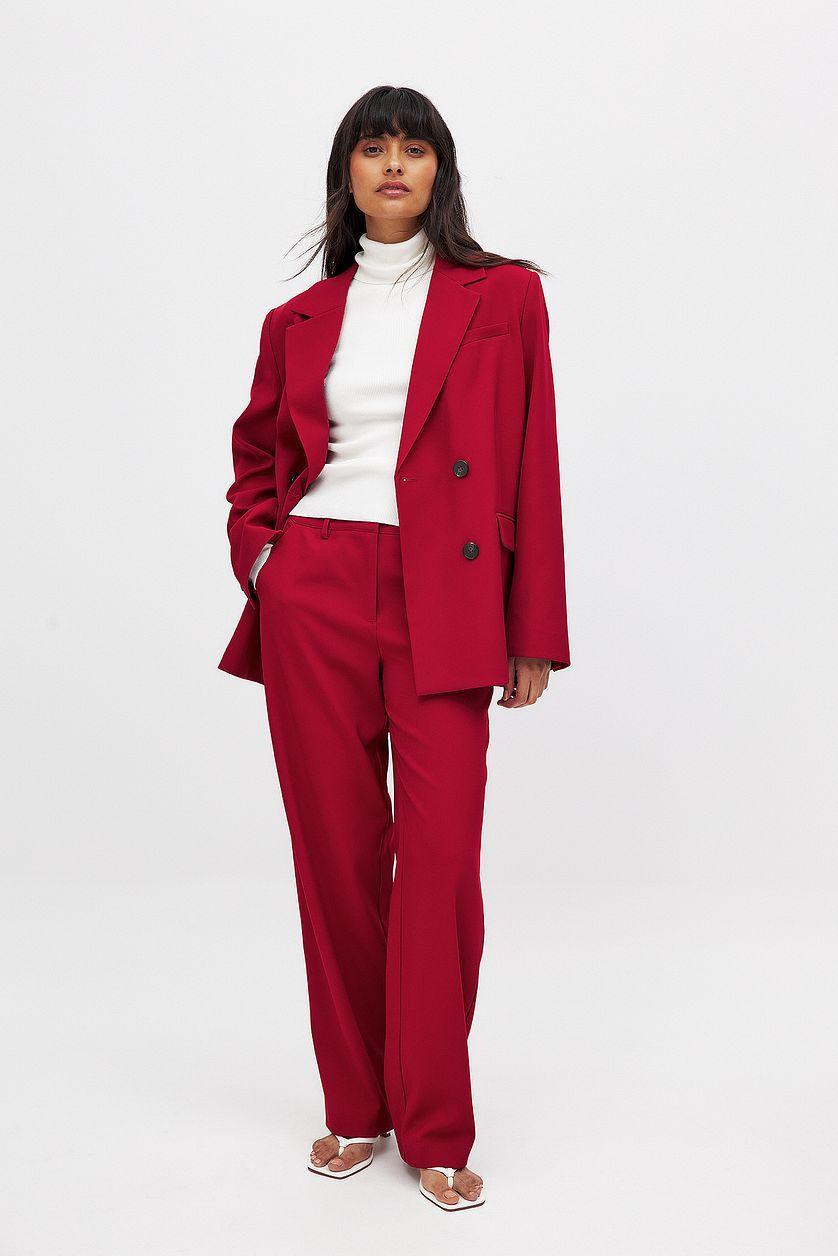 Oversized Double Breasted Blazer Product Image