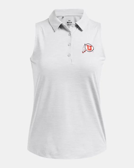 Women's UA Playoff Collegiate Sleeveless Polo Product Image