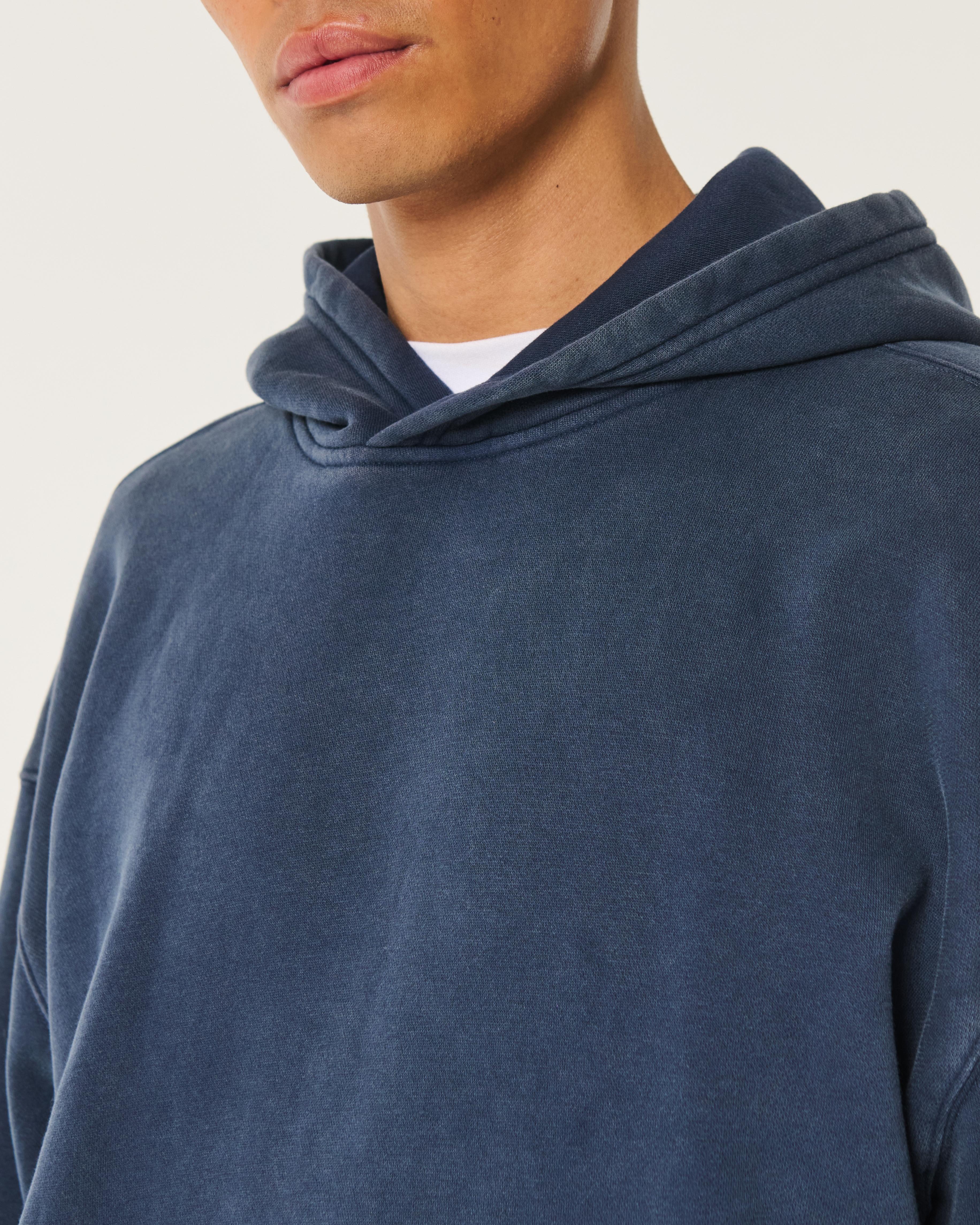 Boxy Colorblock Hoodie Product Image